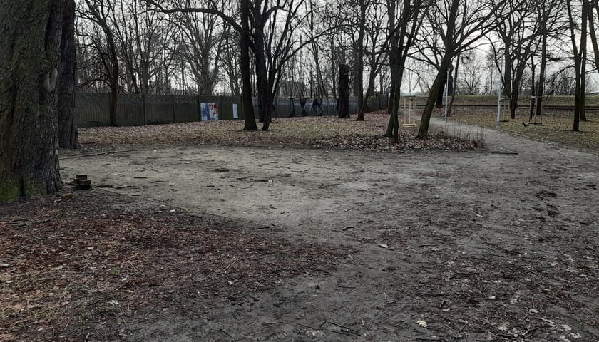 Park przy ul. Łużyckiej/Osobowickiej